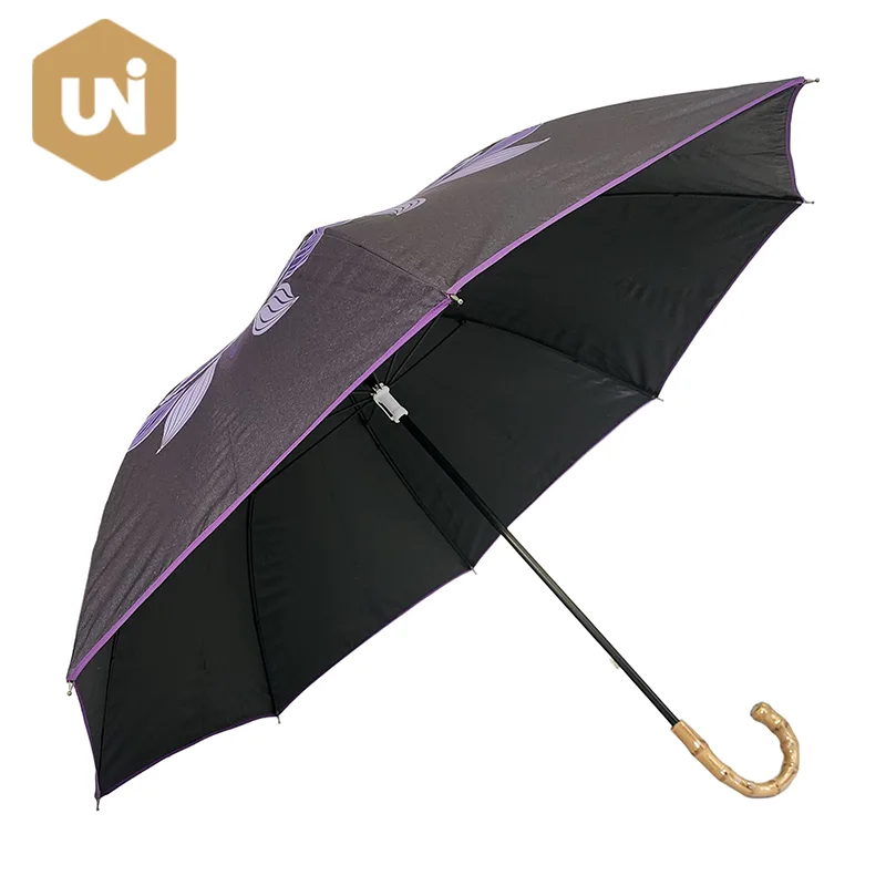 Ручной открытый деревянный зонт для взрослых